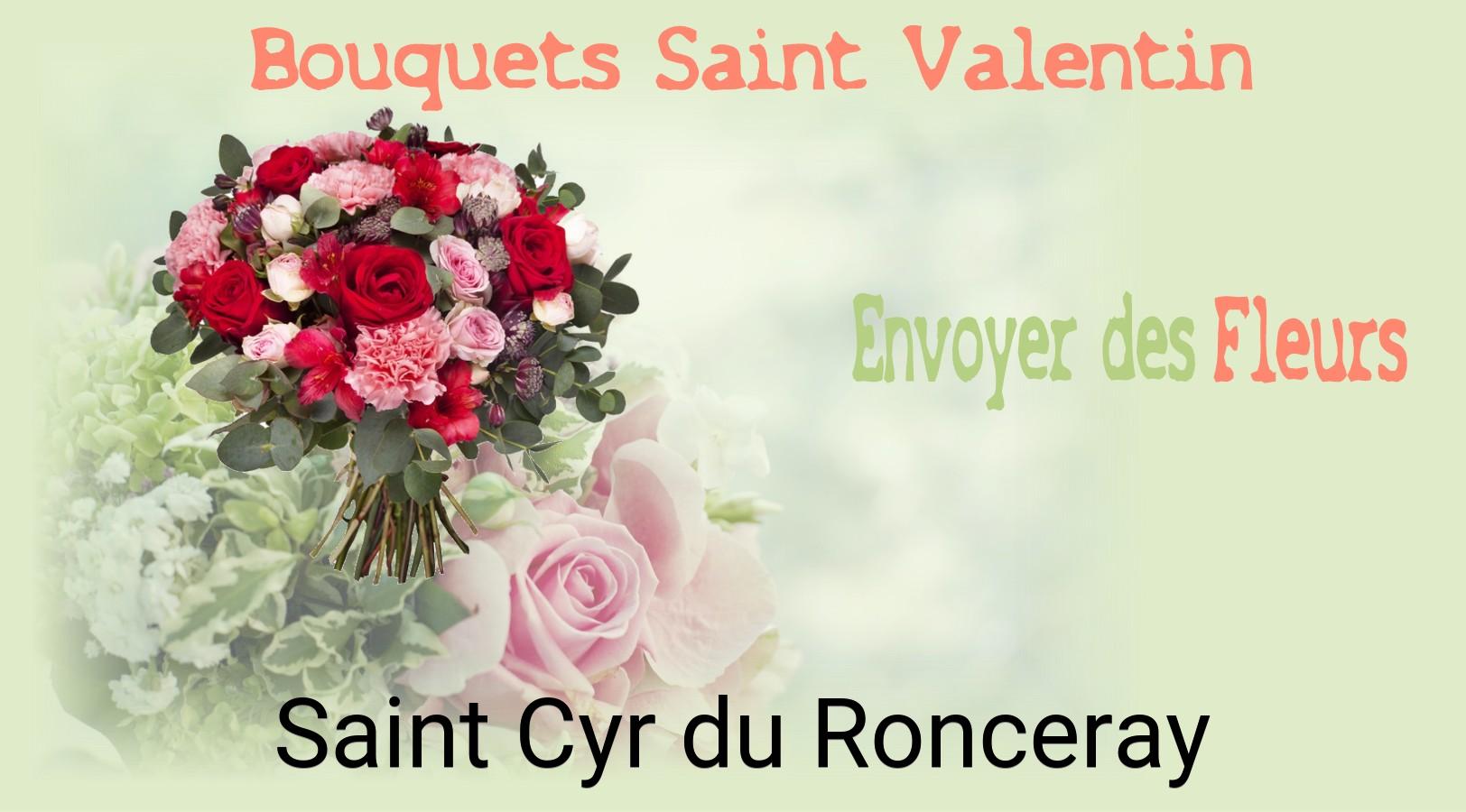 Roses de Saint-Valentin livrées à Saint-Cyr-du-Ronceray